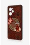 Poco X5 Pro Compatible Carpet and Tea Pattern Silicone Case - 4