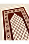 Starry Mihrap Velvet Prayer Rug 70X115 cm Gift Dowry Prayer Rug - 3