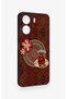 Redmi 13C Compatible Carpet and Tea Pattern Silicone Case - 3