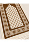 Starry Mihrap Velvet Prayer Rug 70X115 cm Gift Dowry Prayer Rug - 2