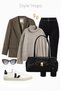 Black Gold Lock and Charm Detailed East-West Shoulder Bag Ref.30320325 - 3
