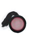 Mesh Sarık - Black Fabric - Burgundy Skullcap - Crossed Wrap - Mesh - 7 Meters (Züabeli) - 3
