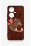 Oppo Reno 11F Compatible Carpet and Tea Pattern Silicone Case - 3