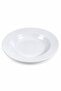 6 Pieces Melamine Plate Deep Plate Bright White 21cm Restaurant Home Type Plate Ra680 - 5