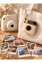 Hubush Handmade Camera Keychain Themed Gift Set with 6 Mini Photos - 3