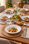 6 Pieces 19cm Melamine Plate Restaurant Home Type Deep Plate Bright White Ra679 - 6