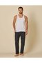 Men Black Check Pyjama Bottoms - 2