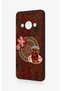 Redmi A3 Compatible Carpet and Tea Pattern Silicone Case - 4