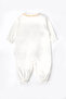 Interlock Jumpsuit Without Booties Printed (Bouquet) Beige - 2