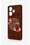 Infinix Hot 30 Compatible Silicone Case with Carpet and Tea Pattern - 4