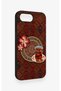 iPhone 16E Compatible Carpet and Tea Pattern Silicone Case - 3