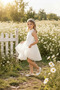 Half-High Collar, Lace Hem, Tulle Dress for Ages 8-12, Special Occasion, Birthday - 6