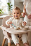 Interlock Jumpsuit Without Booties Printed (Bouquet) Beige - 4