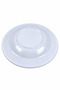 6 Pieces 19cm Melamine Plate Restaurant Home Type Deep Plate Bright White Ra679 - 7