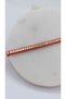 Gold Square Plate Red Leather Rope Bracelet - 3