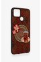 Realme C25 Compatible Carpet and Tea Patterned Silicone Case - 3