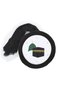 Hajj Umrah Sarige - Black Fabric - White Skullcap - Crossed Wrap - Mecca-Medina - 7 Meters (Züabeli) - 3