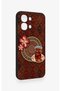 Oppo A6 Pro Compatible Carpet and Tea Pattern Silicone Case - 3
