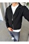 Men's Plain Basic Zipper Jacket