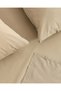 Beige Solid Flat Sheet 260x270cm (Super King Size) - 8