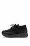 D26Ka-3235 Women's Genuine Leather Casual Shoes Black - 3
