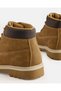 Men Tan Lace Up Utility Boots - 4