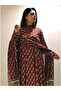 Chili Red Viscose Printed Anarkali Set - ALV2226 | Chili Red-Size:S-36-Inches - 2