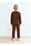 Children's Patterned Pajama Set – Long-Sleeved Soft and Comfortable Top and Bottom Pajama Set - 3