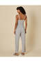 Women Grey Melange Lace Cami Set - 5