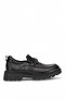 D26Ka-945 Women's Genuine Leather Casual Shoes Black