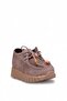 D26Ka-3235 Women's Genuine Leather Casual Shoes Mink - 2