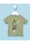 Infant Boys Green Printed T-Shirt And Short Pyjama Set - 2