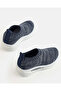 Girls Navy Flyknit Slip On Sneakers - 4