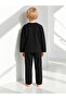 Children's Patterned Pajama Set – Long-Sleeved Soft and Comfortable Top and Bottom Pajama Set - 4