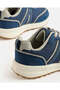 Boys Navy Colour Block Slim Runner Sneakers - 4