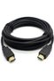 5 Meter High-Speed HDMI Cable Male to Male, 4K Ultra HD 1080p 3D Audio Return Channel ARC Cord for Smart TV, Projector, Laptop, Gaming Console, Black