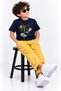 Saudi Arabia Emerald Heritage Abstract Art Graphic Kids T-Shirt - 3