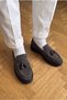 Taft Genuine Leather Tassel Detailed Lug Sole Men's Loafer - 3