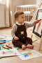 Velvet Salopet 2-Piece Set (Cool Lion) Brown - 4