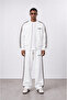 Men's Ffb Stripe Detailed Doubleface Tracksuit Set Ecru