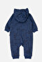 Two-Strap Hooded Jumpsuit Without Booties (Big Dude) Indigo - 2