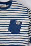 Quilted Pants 2-Piece Set (Cool Kid) Navy Blue - 3