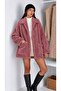 Women's Plush Front-Buttoned Loose-Fitting Soft Plush Coat