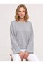Women's 100% Cotton Crew Neck Long Sleeve T-Shirt Grimelange - 4