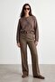 Pocket Detailed Belted Trousers