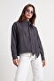 Halter neck denim shirt - 3