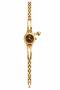 Women's Heart Charm Detailed Elegant Bracelet Watch – Bitter Coffee Dial - Stylish & Minimalist Design - 2