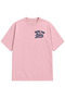 Here for the Beer Printed Oversize T-Shirt Front and Back Design - 2