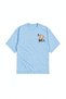 Bear Draw İt Printed Oversize T-Shirt Front and Back Design - 2