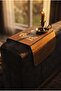 Wooden Sofa Side Tray, Flexible Sofa Side, Coffee Holder, Armrest Table 40cm - 6